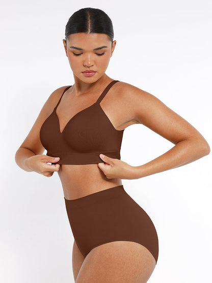 Seamless Wireless Bust Support Bra