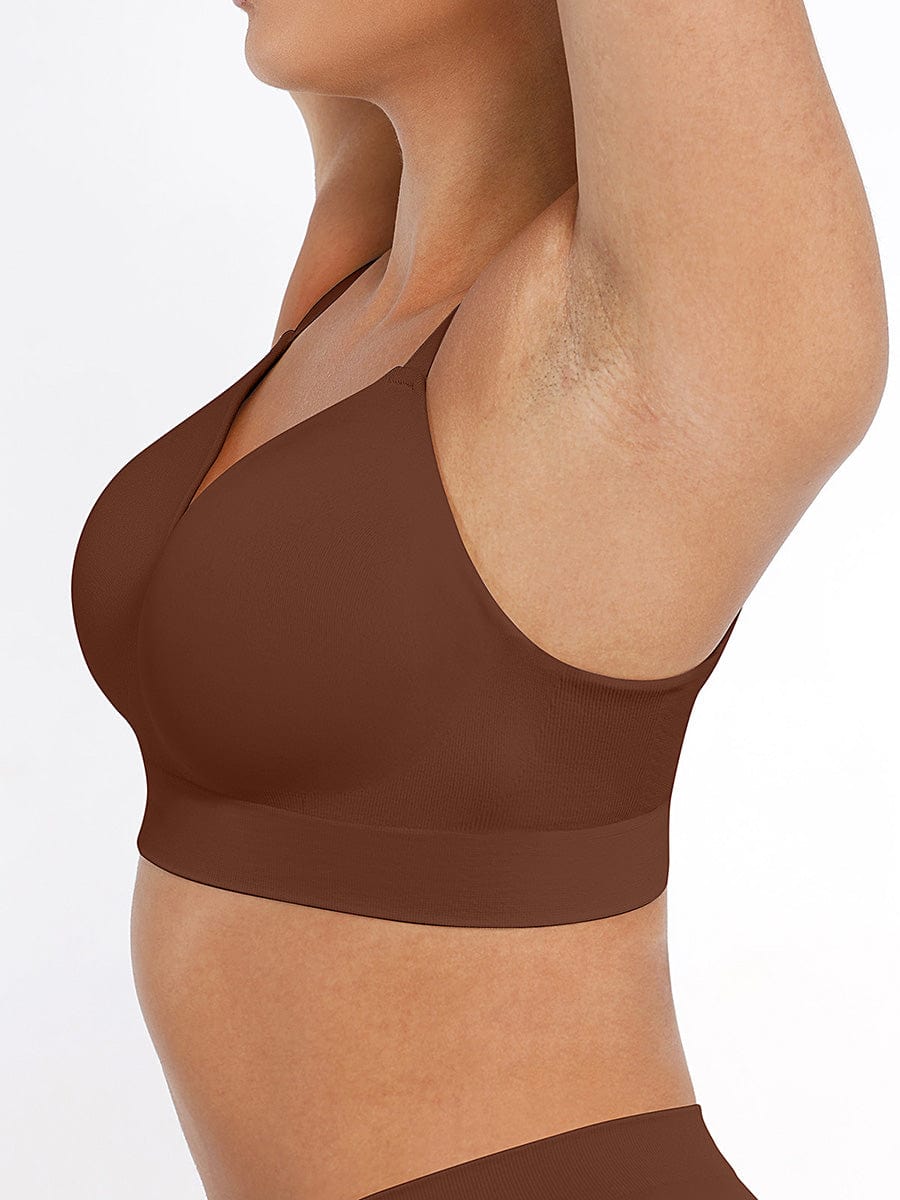 Seamless Wireless Bust Support Bra