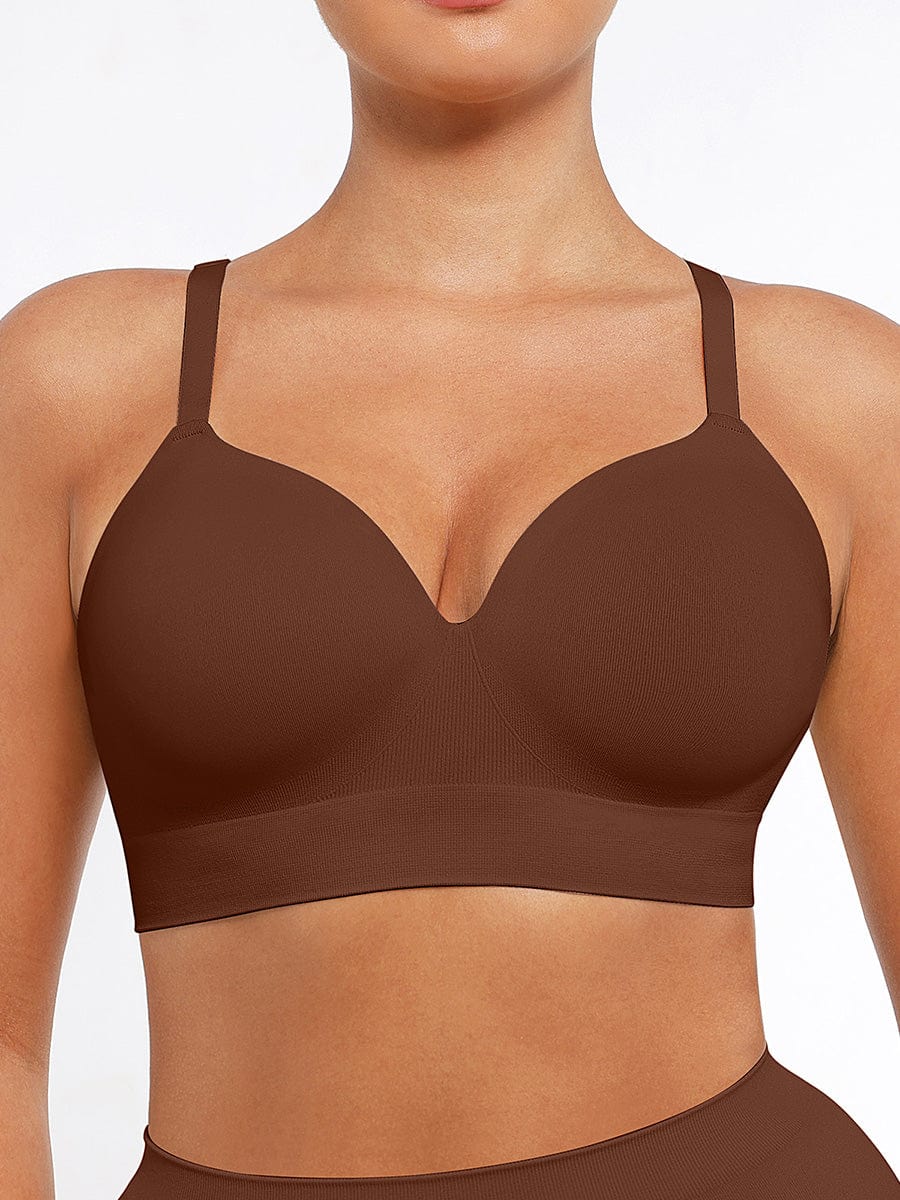 Seamless Wireless Bust Support Bra