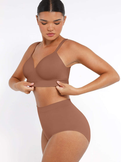 Seamless Wireless Bust Support Bra