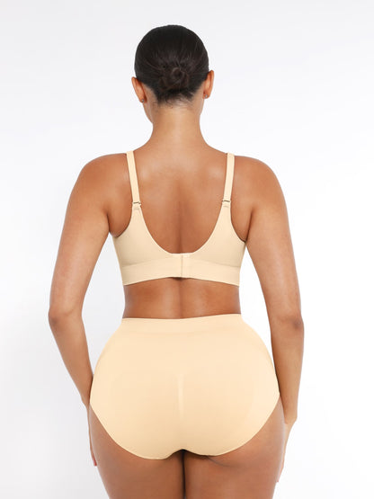 Seamless Wireless Bust Support Bra