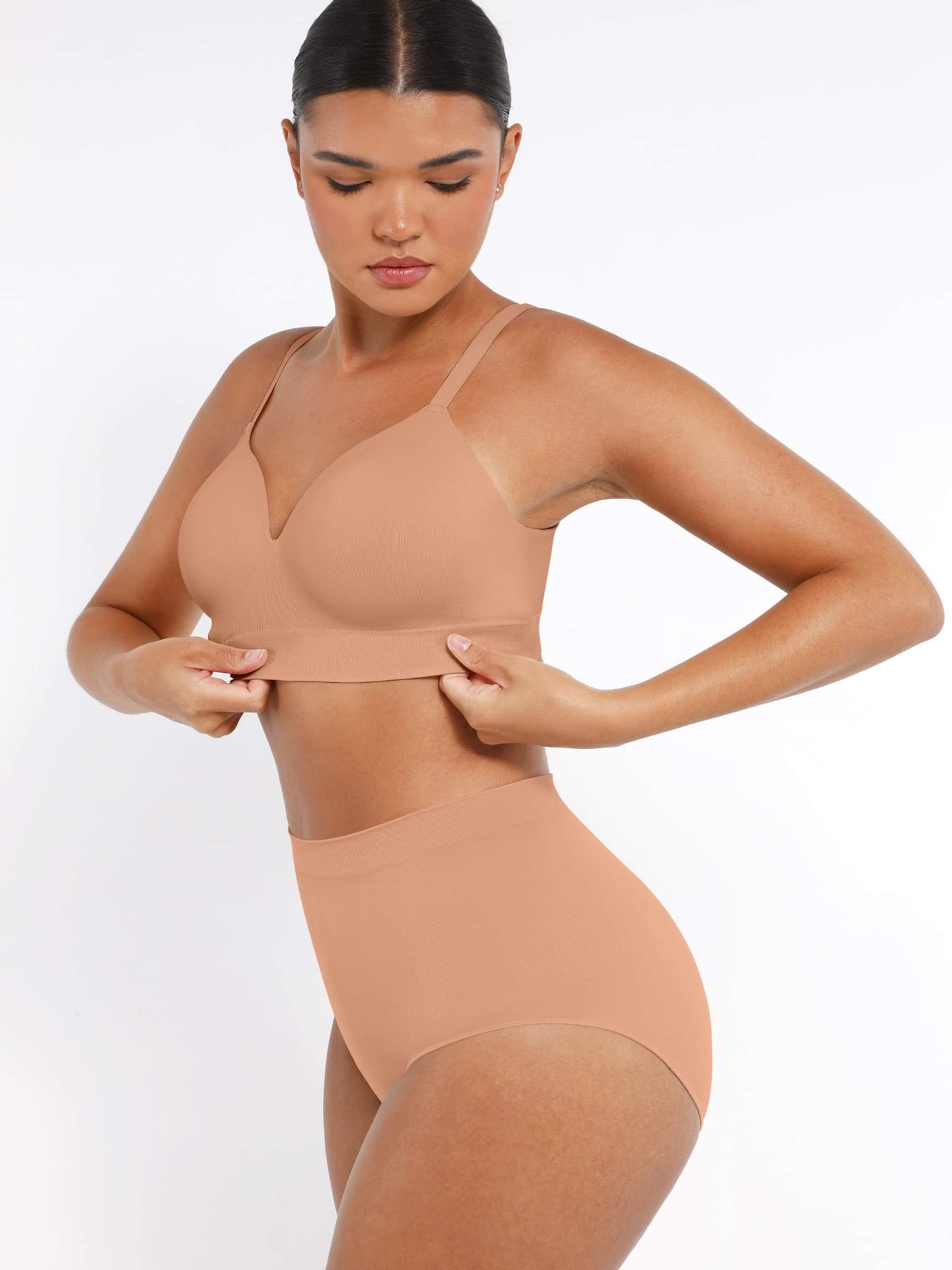 Seamless Wireless Bust Support Bra