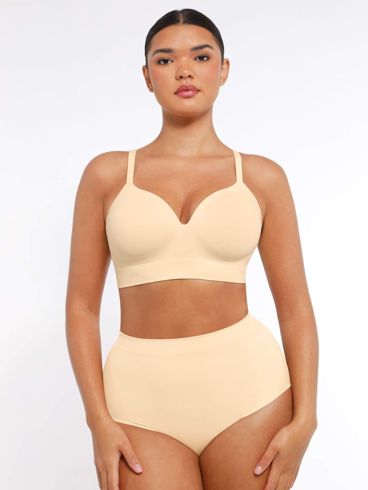 Seamless Wireless Bust Support Bra