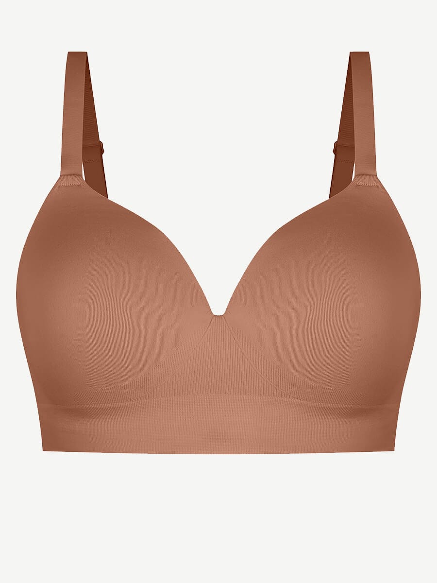 Seamless Wireless Bust Support Bra