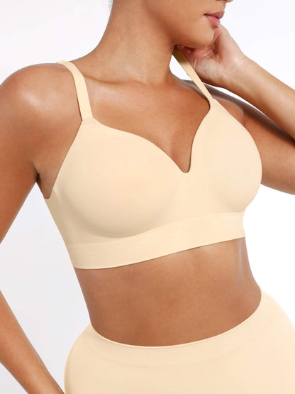 Seamless Wireless Bust Support Bra