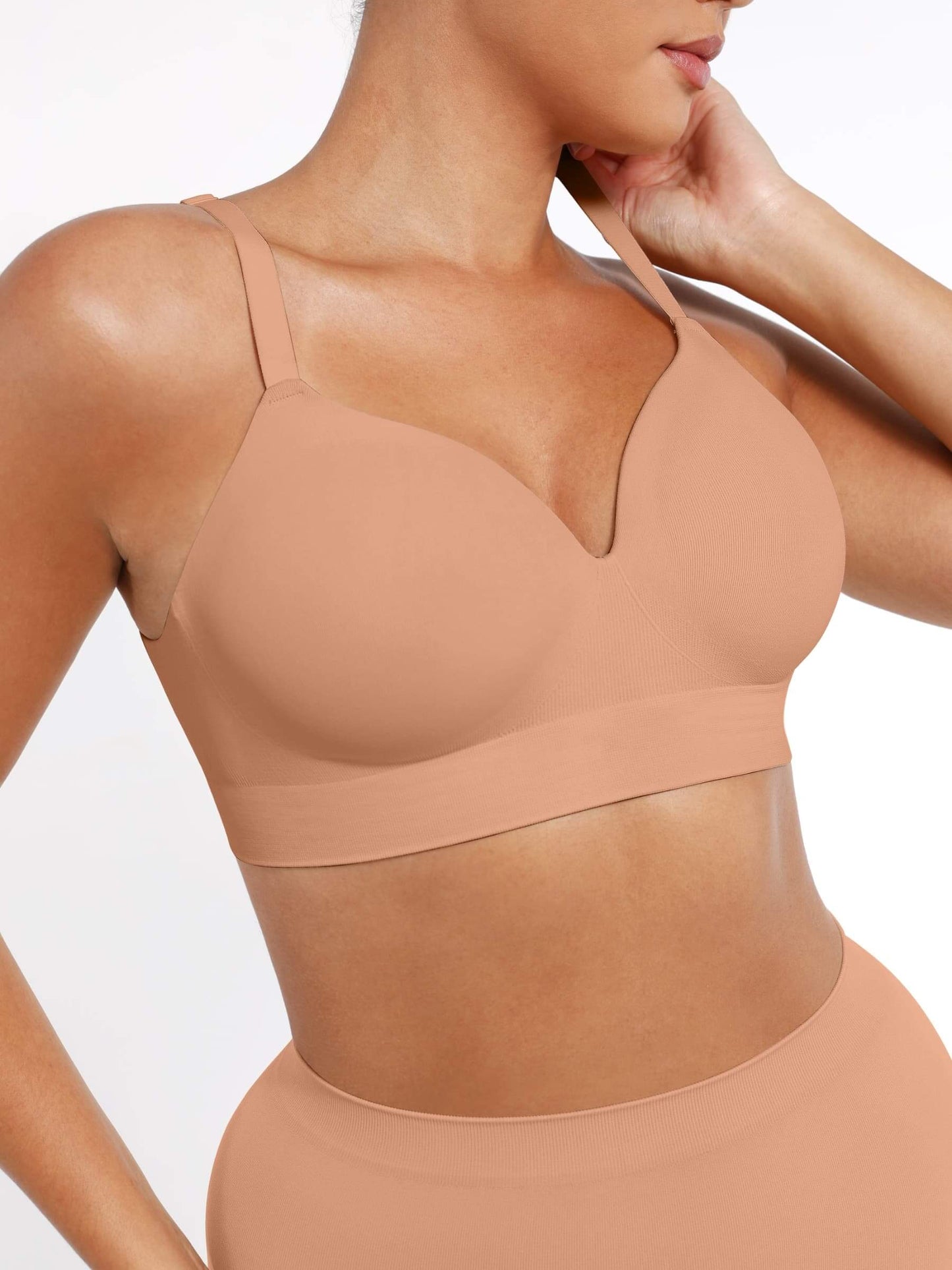 Seamless Wireless Bust Support Bra