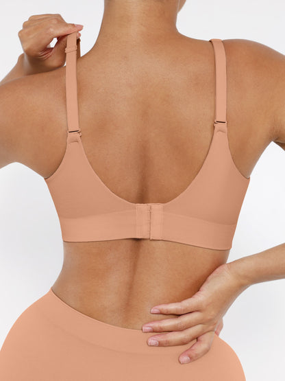 Seamless Wireless Bust Support Bra