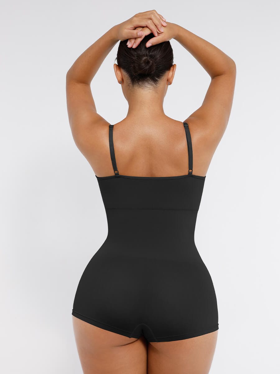 Seamless Sculpt Bodysuit with Straps
