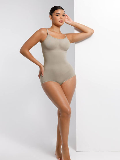 Seamless Sculpt Bodysuit with Straps