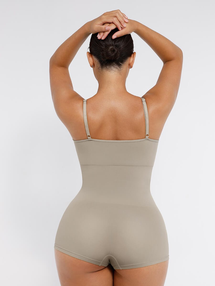 Seamless Sculpt Bodysuit with Straps