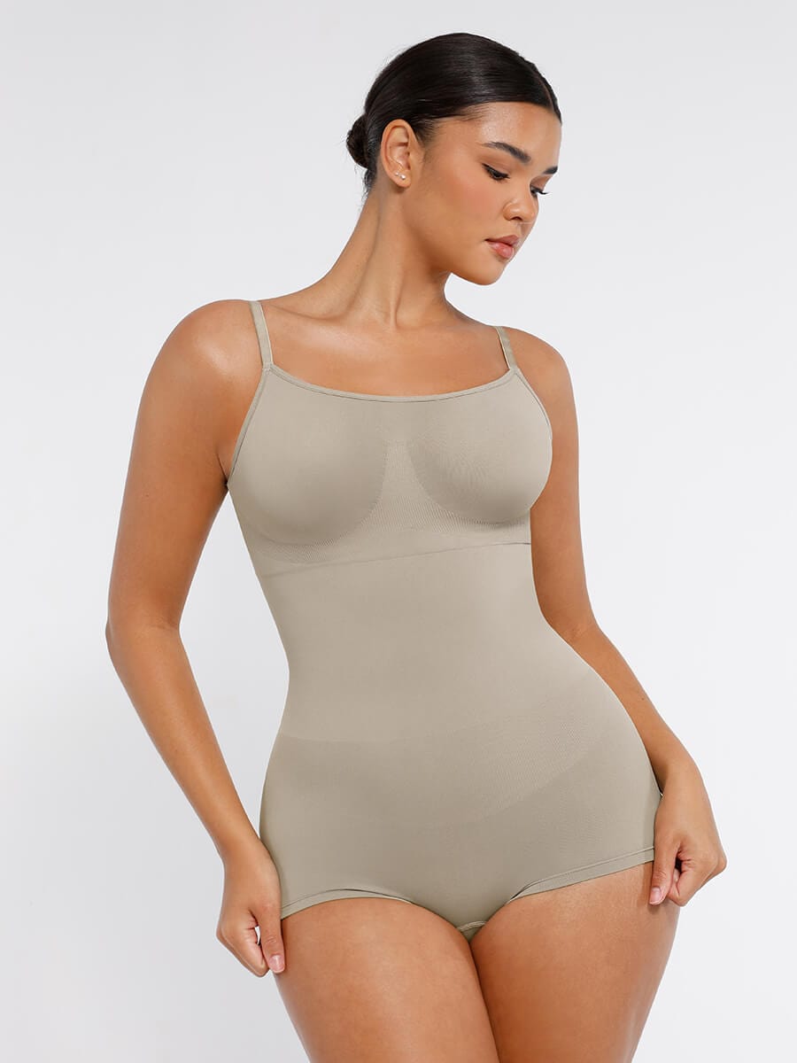 Seamless Sculpt Bodysuit with Straps