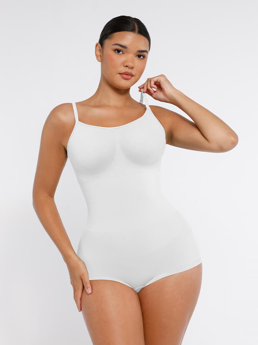 Seamless Sculpt Bodysuit with Straps
