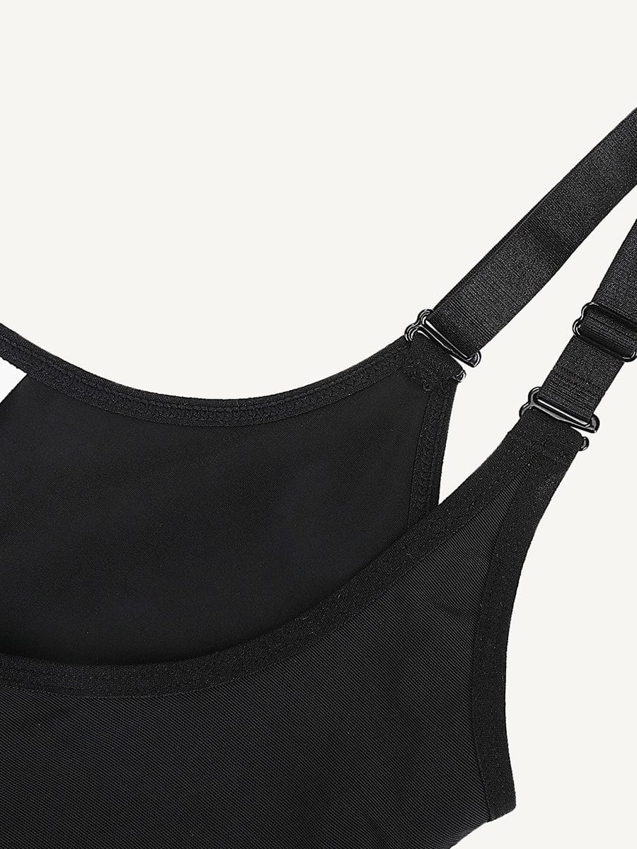 Bust-Lifting Lace Shapewear with Zipper