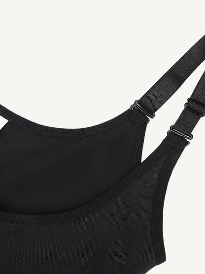 Bust-Lifting Lace Shapewear with Zipper